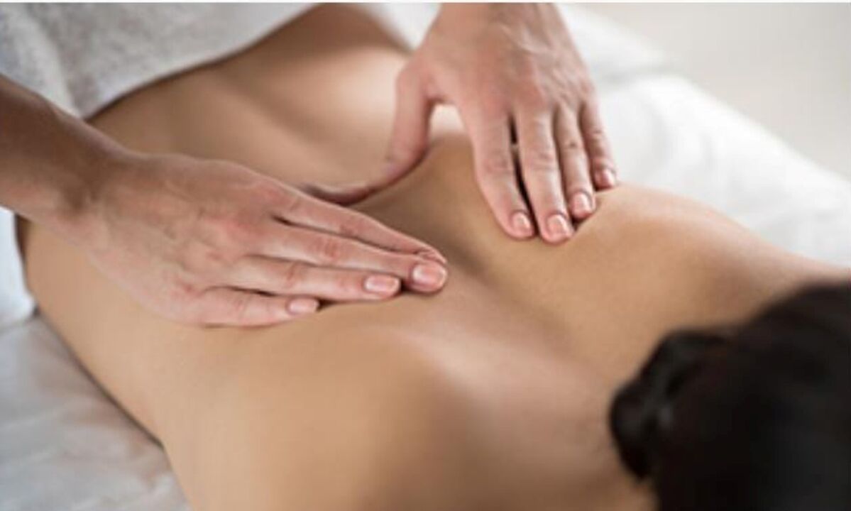 a massagem é um dos métodos de tratamento da osteocondrose cervical