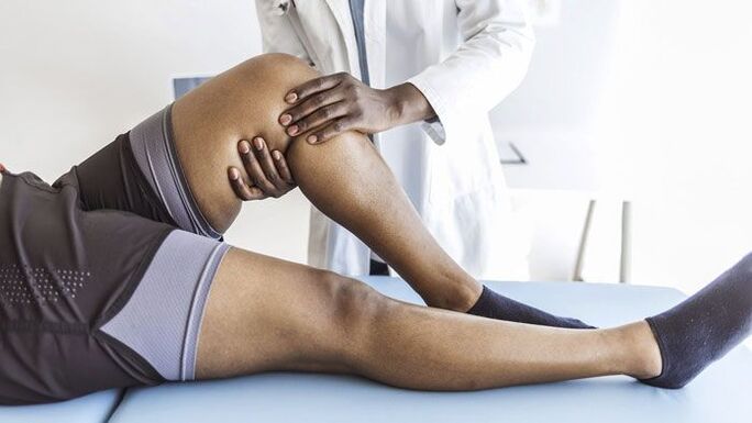 A massagem ajudará a melhorar a condição do joelho em algumas patologias