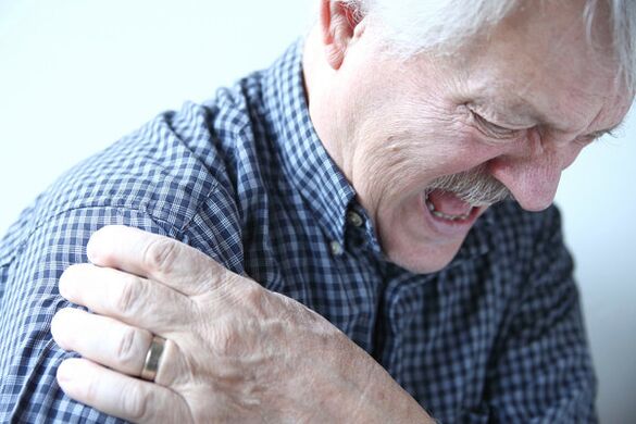Dor no ombro em um idoso com diagnóstico de artrose da articulação do ombro